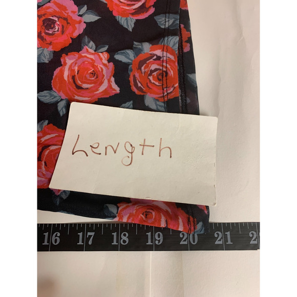 Mesh Blouse Sheer Floral Fairy Grunge Rocker Punk Goth Edgy Womens Size XS - Picture 8 of 9